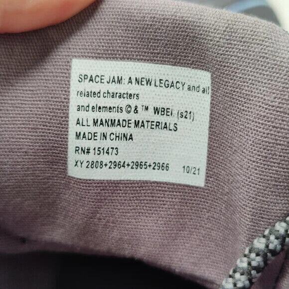 New Space Jam Blue Lace Up Boots Size 10 by WB - Picture 9 of 9